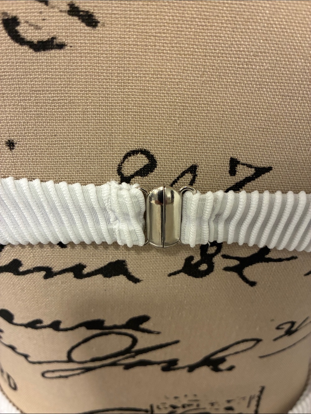 White Ribbed Two-Piece Bikini Set - Picture 7 of 12